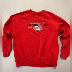 Vintage Dale Earnhardt Jr #8 NASCAR Crewneck Sweatshirt Mens Large